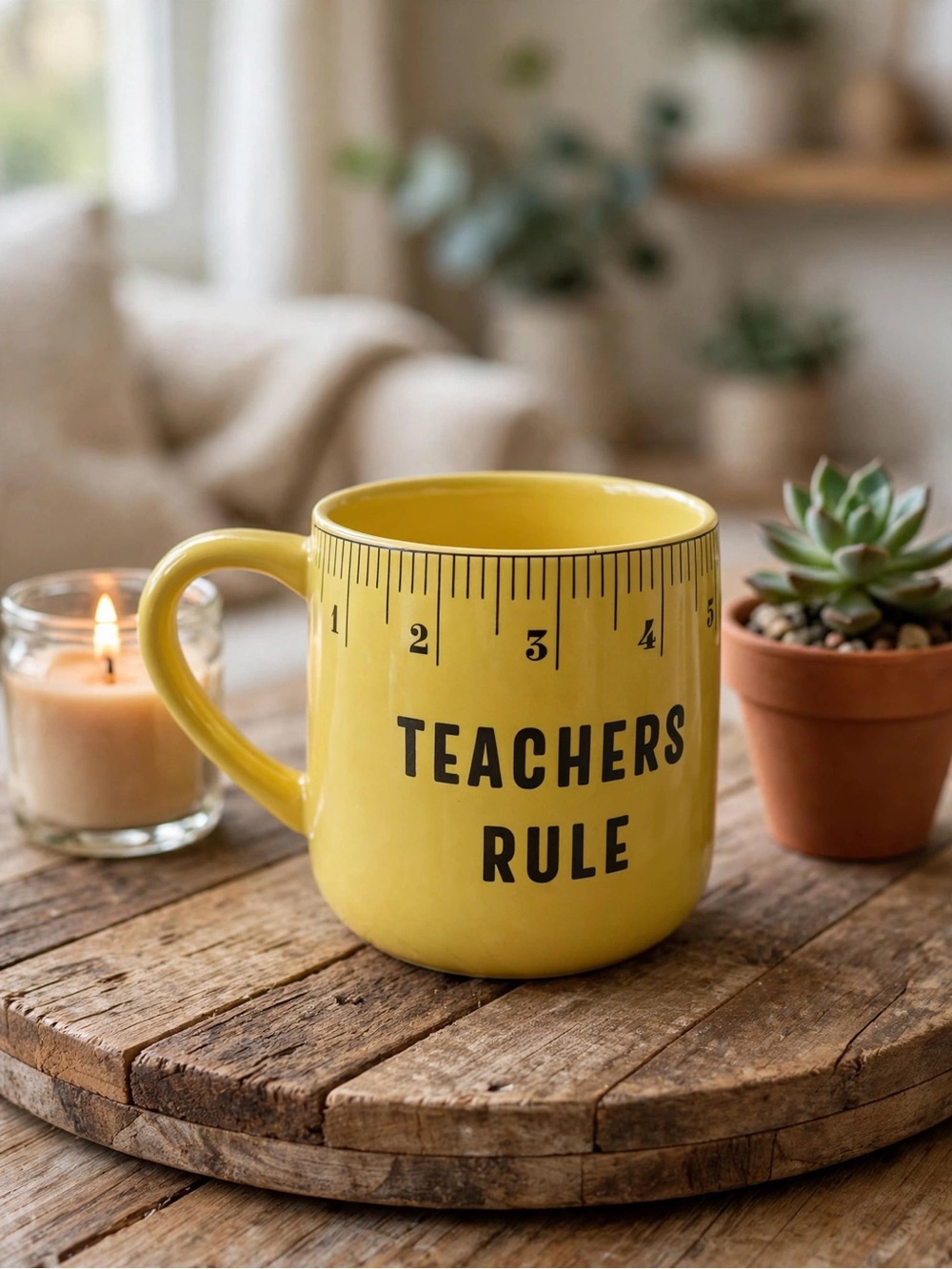 Indigo Teachers Rule Mug
